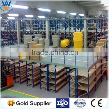 Warehouse steel multi-tier rack from Nanjing Victory