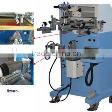 Plane/Cylinder Semi-automatic Screen Printing Machine for Bottles LC-PA-300E photo-2