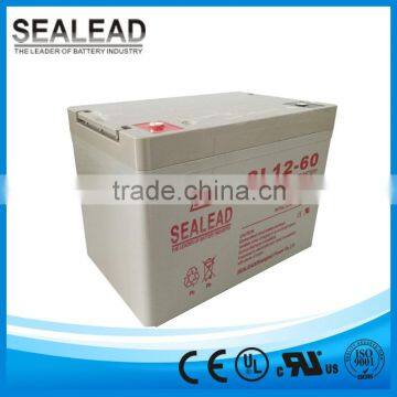 Cheap price CE certification manufacturer 12v 60ah sealed lead acid battery