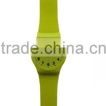 custom promotion watch plastic strap kid plastic watch
