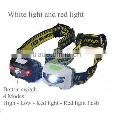AAA Battery Powered Headlamp 4 Modes High Brightness Powerful Headlamp photo-4