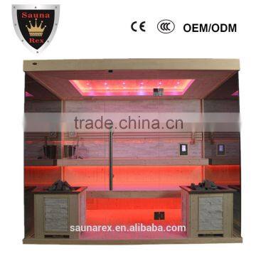 2016 infrared sauna luxury sauna room, family sauna room