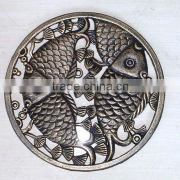 cast iron decorative coaster