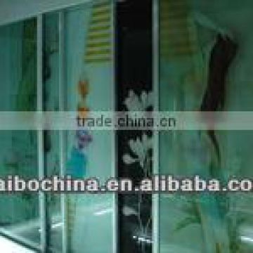 PVC decorative film for glass sliding door