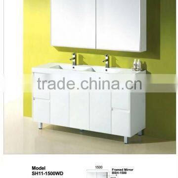 New polyurethane finished bathroom cabinet SH11-1500WD