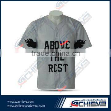 cheap high quality custom sublimation baseball jerseys wholesale