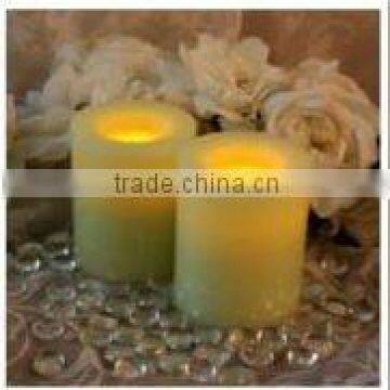 Electric LED Wax Candle With Black Wick
