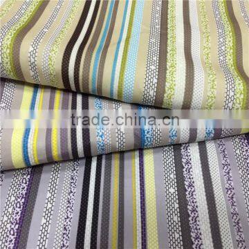 2015 new stripe design velvet printing upholstery sofa fabric