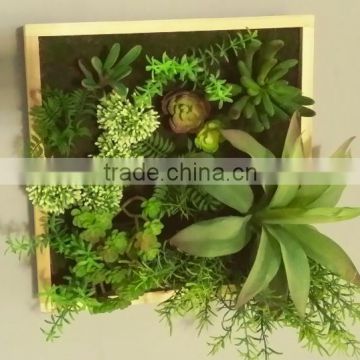 Enviroment friendly Artificial plants wall art