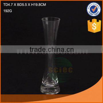 Home decoration high quality clear glass vase flower vases                        
                                                Quality Choice