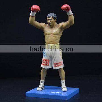 High-Level Cutom Boxing Man Model Realistic Human Statue