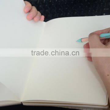 School Custom Logo Journal Blank Sketchbook Double Line While Diaries Notebook With Paper Cover photo-4