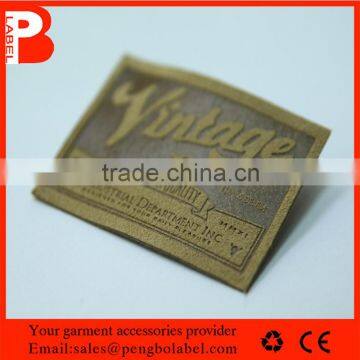 Custom Patch and Leather Label for T-shirt and Clothes photo-2