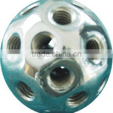 Aluminum node of 26 holes,connector for tube truss system