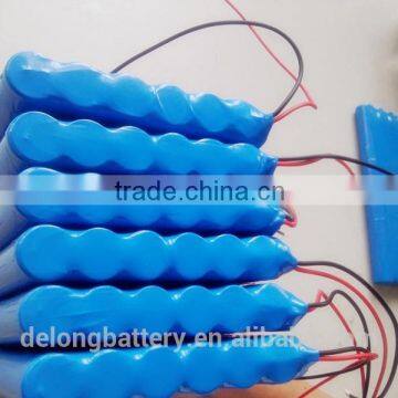 12v 12ah li-ion battery lithium battery pack 12v 3S6P 18650 battery pack