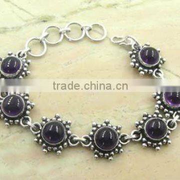 wholesale .925 sterling silver and AMETHYST BRACELETS