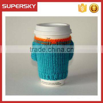 V-166 NBA Cute Coffe Hand Knitted Sleeve Cosy Cup Mug Sweater/coffee Sweater/cup Accessory photo-4