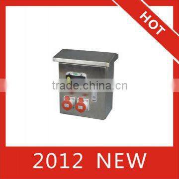 2012 new stainless steel combination socket box