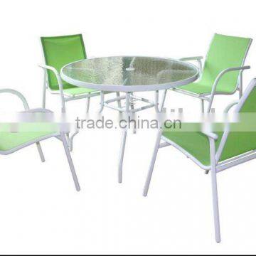 Fashionable Garden dining bistro Set. garden metal dining set