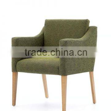 Wooden fabric armchair HDAC1042