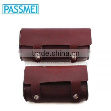 Bike Accessories Genuine Cowhide Leather Bike Bag
