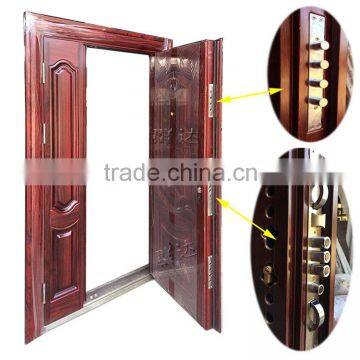 Entrance Security Steel Door Design Made In China