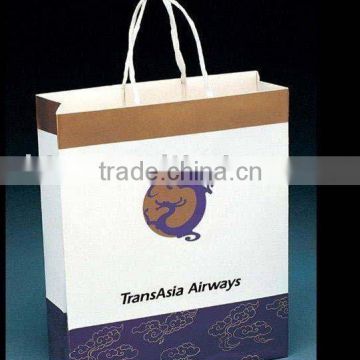 customized kraft paper bag for wine