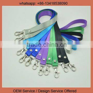 Blank neck lanyard purple lanyard