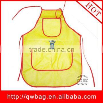 80gsm nonwoven promotional apron with pocket