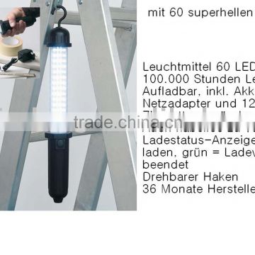 30 OR 60 LED 13000CD rechargeable working light