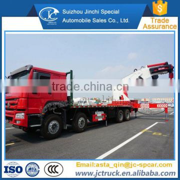 2016 New HOWO 8x4 20t hydraulic truck crane hot sale