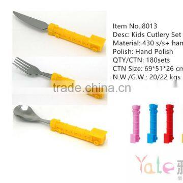 Hand Polishing Kids Cartoon Flatware Sets