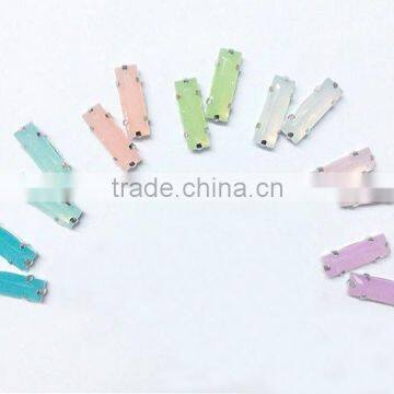 Opal Jelly Pastel Candy Chunky Sew on Beads Garment Clothing Jewels Wholesale