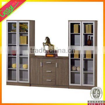 Fashionable Glass Door Office Filing Storage,file Cabinet