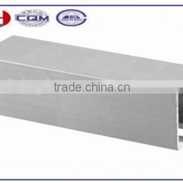 Single upper aluminum rail profile for sliding door