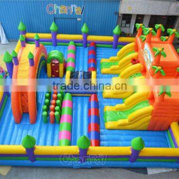 2016 new product kids giant inflatable fun city for sale, indoor inflatable playground equipment on sale