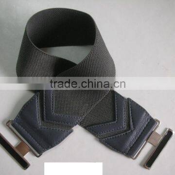 Lady Two Joint Buckle With Elastic Belt photo-2