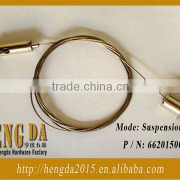 Steel lighting fixture hangers sling