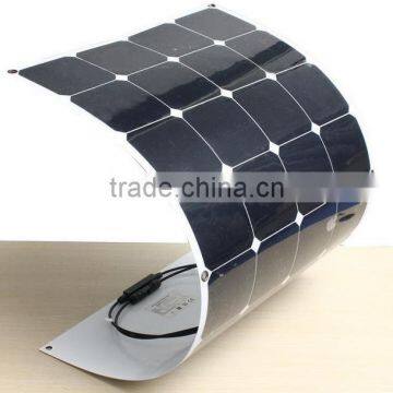 18V 100W Monocrystalline Semi Flexible Solar Panel photo-2
