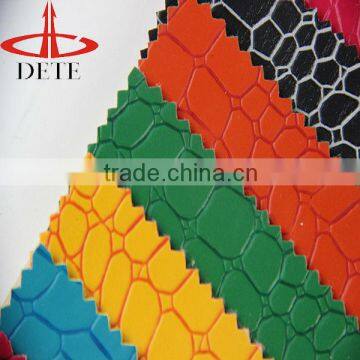 pvc leather(pvc bag leather,suitable for women's fashionable bags)