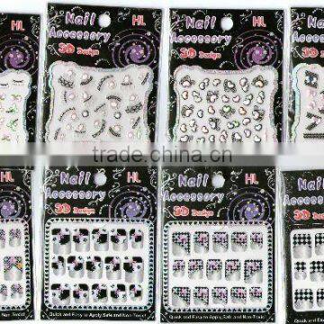 8 x Nail Art Manicure Decals/Stickers