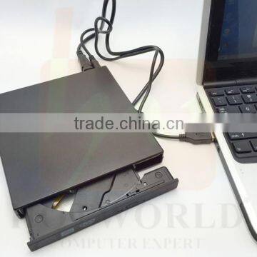 USB2.0 SATA laptop DVD RW Disk External DVD RW Case