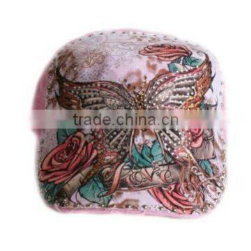 Women Custom Baseball Cap with Rhinestone
