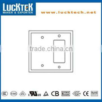 Combination 2 Gang - Blank and Decorator Plastic Wall plates