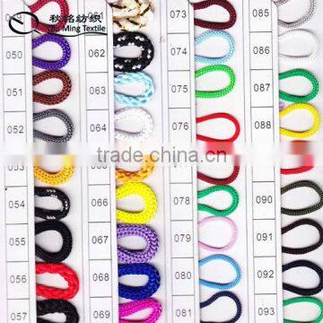 Garment used elastic antifatigue color nylon rope