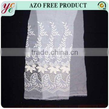 polyester cotton embroidery fabric