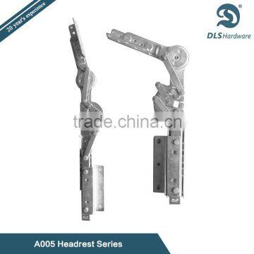 china manufacturer supply sofa headrest ratchet hinge 180 degree