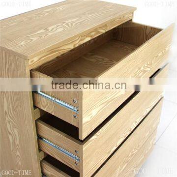 Wooden Grain Melmained MDF Cheap Modern Large Simple Modern Used Chest of Drawers Designer photo-6