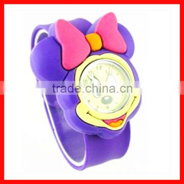 2015 wholesale good price high quality silicone skids slap watch