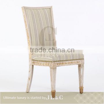 2015 New wooden dining chair, armless dining chair with fabric, AC26-01from china supplier-JL&C Furniture